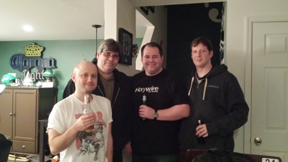 From left: Scott Klein, John Lenihan, Vince, Phil